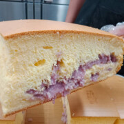 Taro coconut Super-soft sponge cake 椰香芋泥抖臀蛋糕